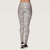 Leggings Peau léopard blanche (Dos)