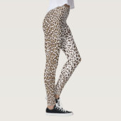Leggings Peau léopard blanche (Droite)