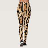 Leggings Peau léopard : Motif intemporel (Dos)