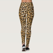 Leggings Peau léopard Peau animale Imprimer (Dos)