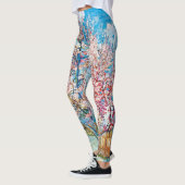 Leggings Pêche à fleurs, Van Gogh (Gauche)