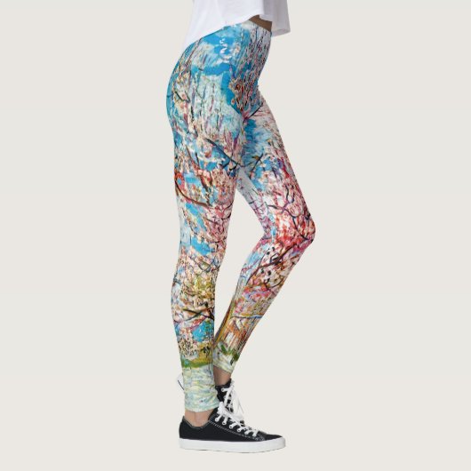 Leggings Pêche à fleurs, Van Gogh (Droite)