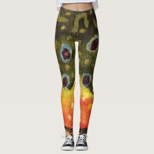 Leggings Pêche à la truite arc-en-ciel Ichtyologie