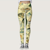 Leggings Pêche scientifique vintage (Devant)