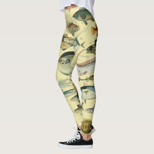 Leggings Pêche scientifique vintage (Gauche)