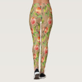 Leggings Pêches sur l'arbre (Dos)