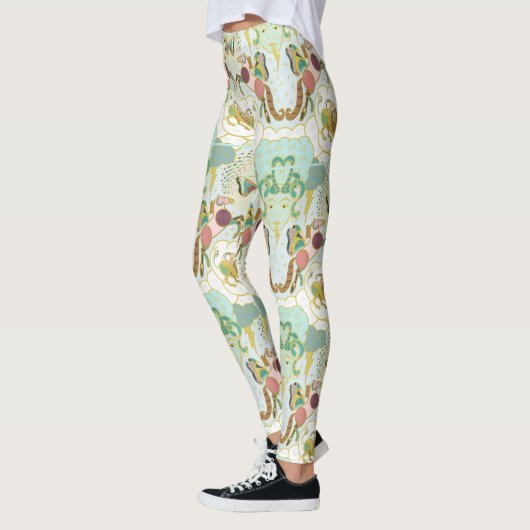 Leggings Pegasus Mythomorphosis With Medusa and Chimera (Gauche)