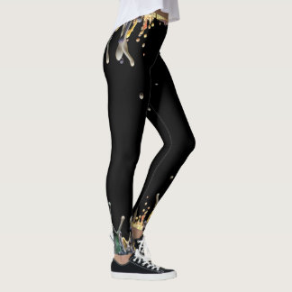 Leggings PEIGNEZ les ÉGOUTTEMENTS, LAISSEZ TOMBER et