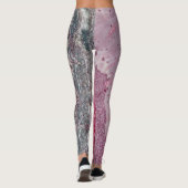 Leggings Peignez les guêtres en pierre d'éclaboussure (Dos)