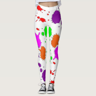 Leggings Peignez les taches