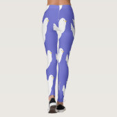 Leggings peindre des colombes (Dos)