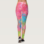Leggings Peint avec des couleurs vives (Dos)