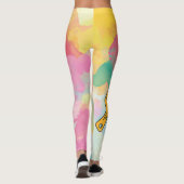 Leggings peint avec une brosse (Dos)
