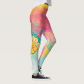 Leggings peint avec une brosse (Droite)