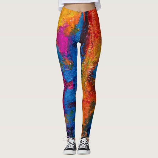 Leggings peints (Devant)