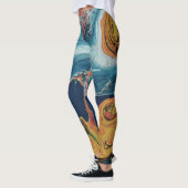 Leggings peints (Gauche)