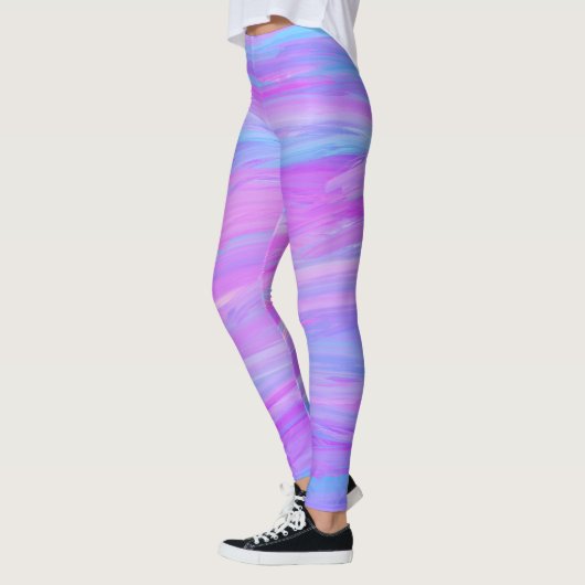Leggings peints aux couleurs (Gauche)