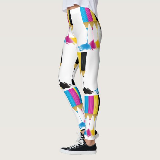 Leggings peinture (Gauche)