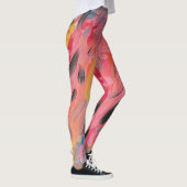 Leggings Peinture à cascade arc-en-ciel (Droite)
