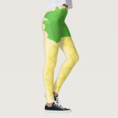 Leggings peinture à l'ananas (Droite)