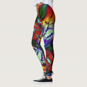 Leggings Peinture à remous (Gauche)
