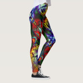 Leggings Peinture à remous (Droite)