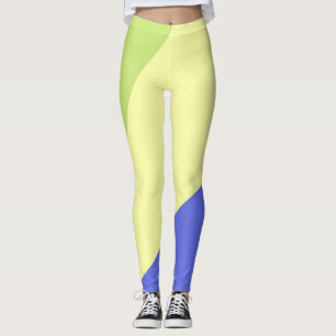 Leggings peinture abstraite