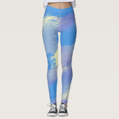 Leggings peinture abstraite (Devant)