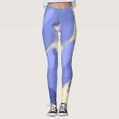 Leggings peinture abstraite (Devant)