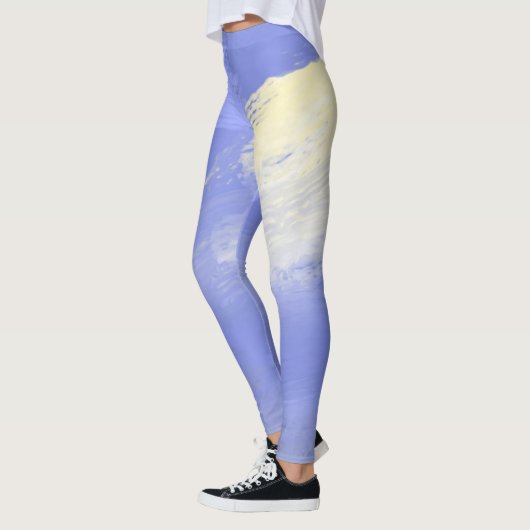 Leggings peinture abstraite (Gauche)