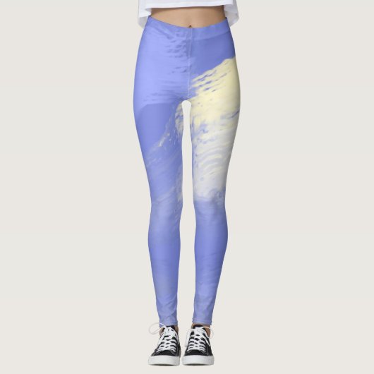 Leggings peinture abstraite (Devant)