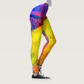 Leggings Peinture Abstraite au lever du soleil - (Droite)