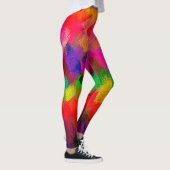 Leggings Peinture Abstraite colorée (Droite)