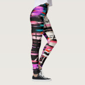 Leggings Peinture Abstraite colorée #9 (Droite)