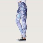 Leggings Peinture acrylique Abstraite moderne (Gauche)