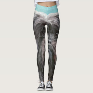 Leggings Peinture Affenpinscher - Joli art original chien