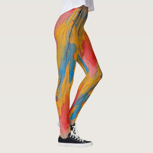 Leggings Peinture colorée (Droite)