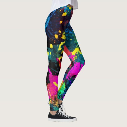 Leggings Peinture colorée (Droite)