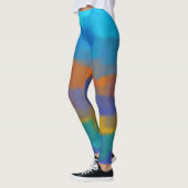 Leggings Peinture colorée Plaque #30 (Gauche)