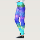Leggings Peinture colorée Plaque #36 (Gauche)