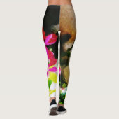 Leggings Peinture colorée Splatter #29 (Dos)