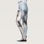 Leggings Peinture de berger américaine miniature - Chien Ar (Gauche)