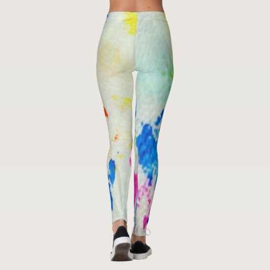 Leggings Peinture de brouillard (Dos)