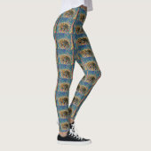 Leggings Peinture de Burj Khalifa (Droite)