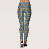 Leggings Peinture de Burj Khalifa (Dos)