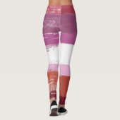 Leggings Peinture de fierté lesbienne (Dos)