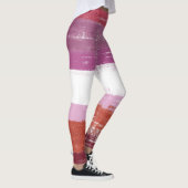 Leggings Peinture de fierté lesbienne (Droite)