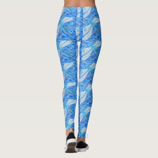 Leggings Peinture de libellules (Dos)