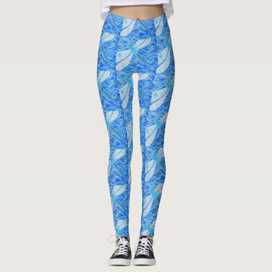 Leggings Peinture de libellules (Devant)