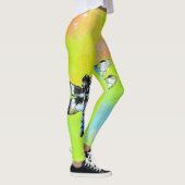 Leggings Peinture de libellules chatoyante (Droite)